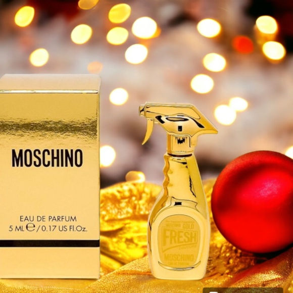 Moschino Gold Fresh Couture Mini 0.17 oz Travel Size, Stocking stuffer, - Picture 2 of 4